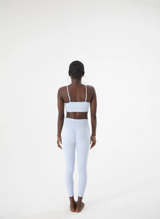 Sky | Crop Top + Leggings